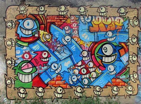 Pez Graffiti Viena3 Peinture