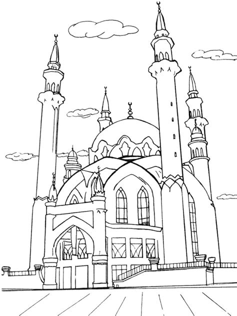 26 Best Ideas For Coloring Mosque Coloring Page