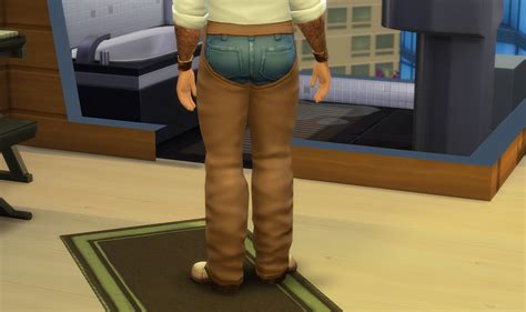 Mod The Sims Leather Chaps Reworked Updated 05252019