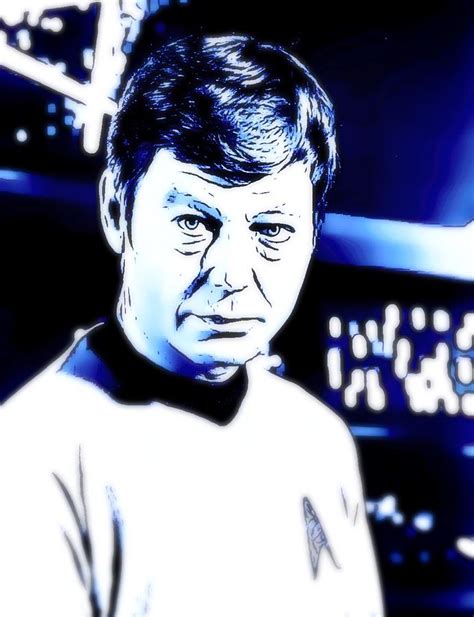 Doctor Leonard Mccoy Star Trek Digital Art By Esoterica Art Agency Pixels