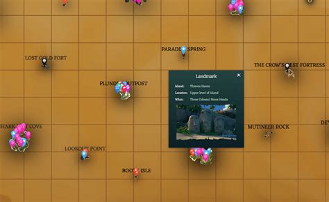 Quickly scan the map or reference the shape of any island to find the island you're looking for. Sea of Thieves Interactive World Map | Rare Thief