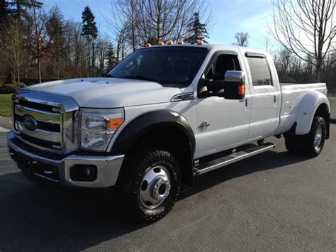 2012 Ford F 350 Lariat Dually Lifted Diesel Lb Clean Drw F350