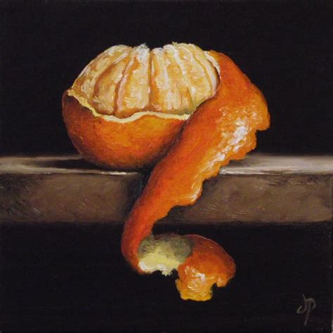 Jane Palmer Fine Art Peeled Clementine