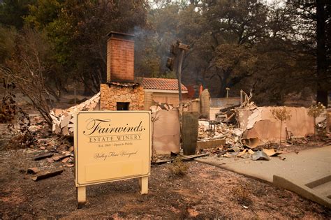 The List Of Napa Valley Wineries That Have Been Damaged Or Destroyed In The 2020 Glass Fire