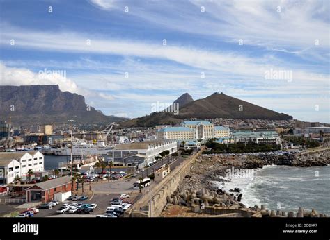 The Vanda Waterfront Cape Town Table Mountain And Signal Hill In An