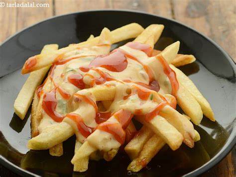 It can be easily served with french fries, potato chips. creamy French fries recipe | loaded cheese fries recipe ...
