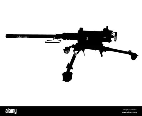 Browning Machine Gun World War Cut Out Stock Images And Pictures Alamy