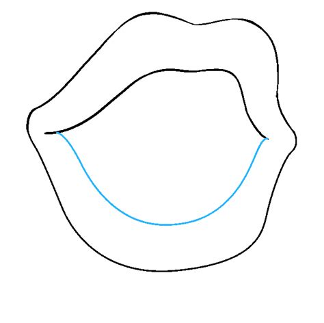 How To Draw A Mouth And Tongue Really Easy Drawing Tutorial