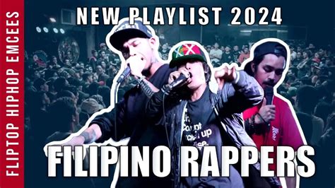 New Filipino Rap Music Playlist Fliptop Rappers Song Compilation 2024