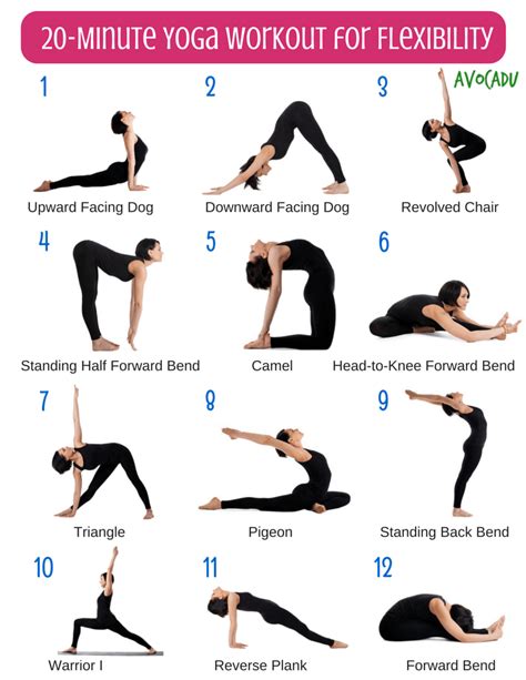 20 Minute Beginner Yoga Workout For Flexibility Beginner Yoga Workout