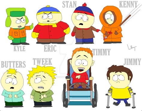 South Park Boys By Tutan Koopa On Deviantart
