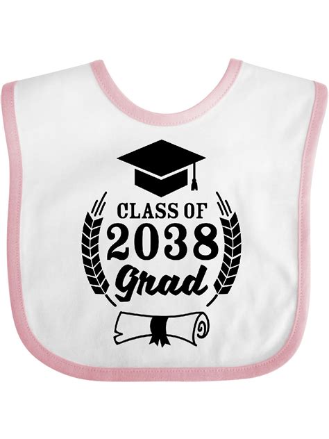 Inktastic Class Of 2038 Grad With Diploma And Graduation Cap T Baby