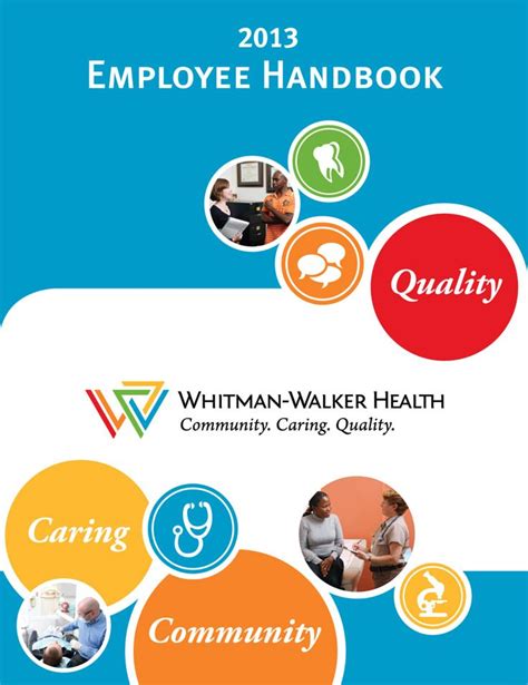 Wwh Employee Handbook Cover Employee Handbook Employee Health
