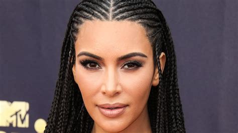 Kim Kardashian Defends Decision To Wear Braids
