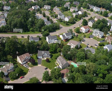 Aerial View Housing Virginia Usa Hi Res Stock Photography And Images