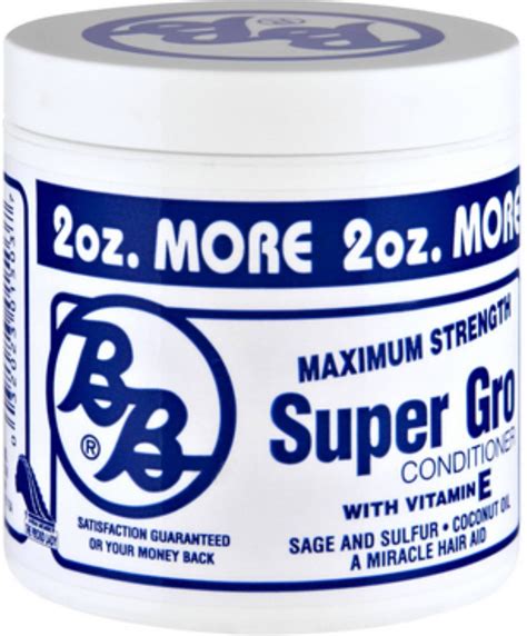 Bronner Brothers Super Gro With Vitamin E Maximum Strength Oz Pack