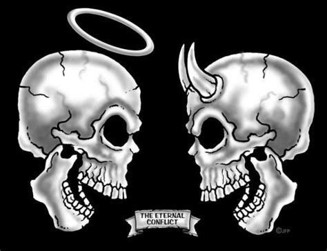 Pin By Phil Z On The Koolness Skull Artwork Skull Art Evil Skull Tattoo