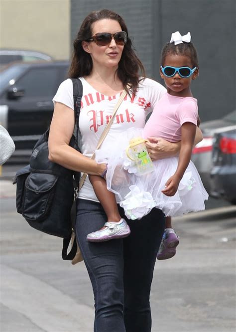Kristin Davis And Daughter Gemma Leaving A Ballet Class Celeb Baby Laundry