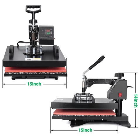 Buy Slendor Heat Press 15x15 Inch Pro 8 In 1 Heat Press Machine 360