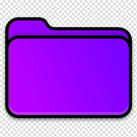 Purple Folder Icon Transparent Atelier Yuwa Ciao Jp