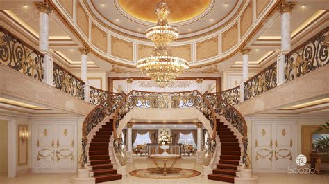 Dubai Palace Interior Design Of Main Entrance Spazio