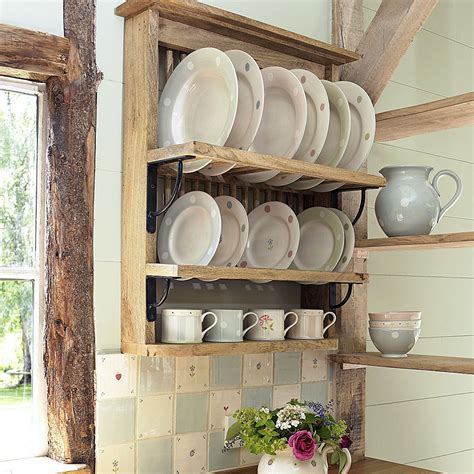 Plate Rack Picture 2 Vermont Kitchen In 2019 Wooden Dish Rack