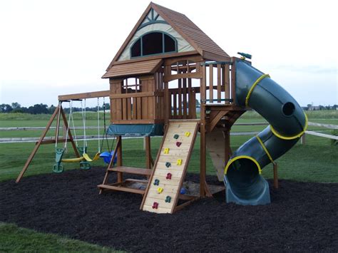 The playsets are sturdy, high quality sets completely installed for the children to play in the safety of your own yard. Huge backyard playsets | Outdoor furniture Design and Ideas