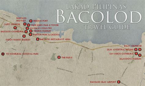 Bacolod Travel Guide Itinerary Budget Map Lakad Pilipinas