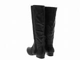 Pictures of Black Knee Length Boots Wide Calf
