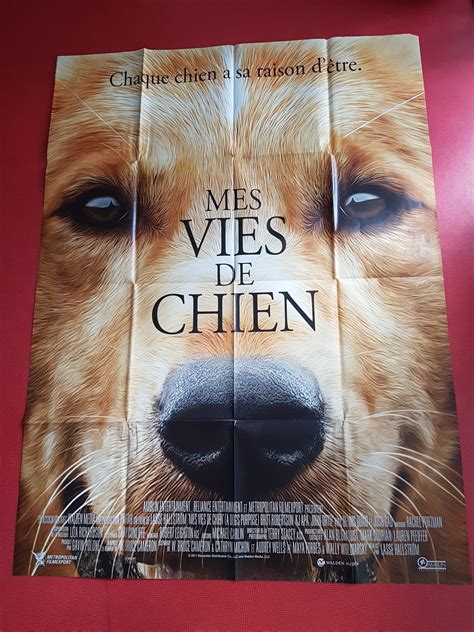 Affiche de cinéma Mes vies de chien Cinéma Paradisio Affiches