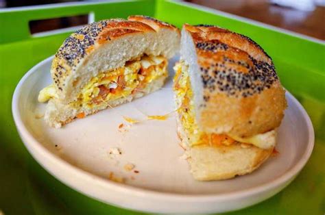 Bodega Style Bacon Egg And Cheese Breakfast Sandwich