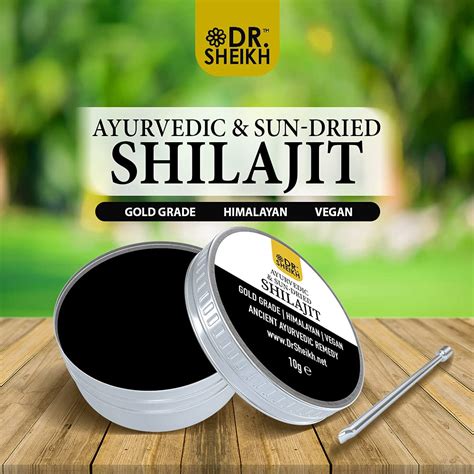 Drsheikh Pure Himalayan Shilajit Ayurvedic And Sun Dried At Source Rarest Form Of Shilajit