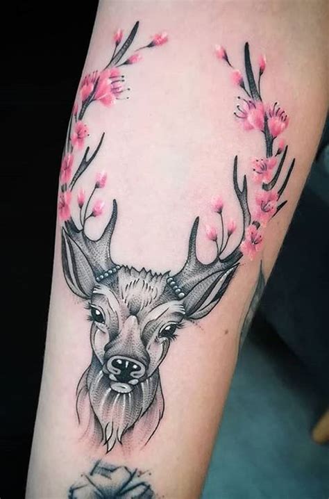 Deer Tattoo Deer Tattoo Designs Deer Tattoo Animal Tattoos For Women