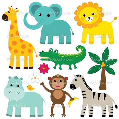 Cute Cartoon Wild Animal Clipart 20 Free Cliparts Download Images On
