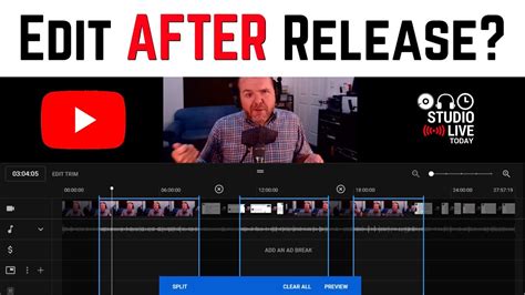 How To Edit A Youtube Video After Publishing Youtube