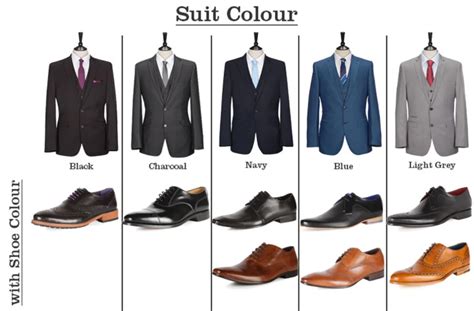 Match Your Suit And Shoes Perfectly With This Cheat Sheet Mens
