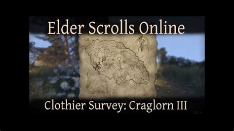 Clothier Survey Craglorn Elder Scrolls Online