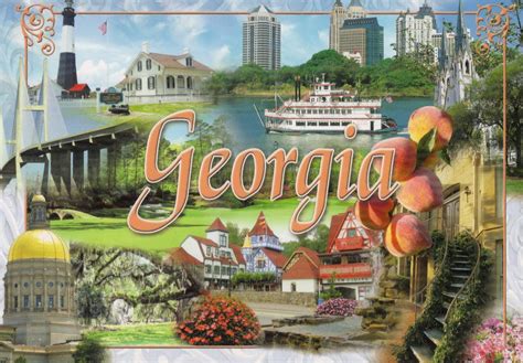 Postcard Anthology: Georgia Postcards