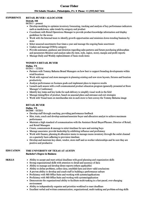 25 Awesome Buyer Resume Examples