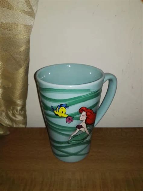 Disney Store Exclusive Ariel The Little Mermaid Coffee Mug In Blue 12