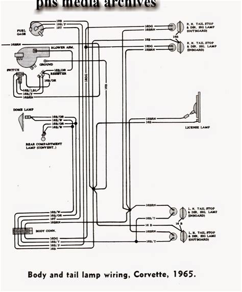 1966 Corvette Wiring Diagram Manual Reprint