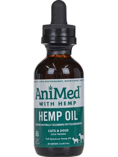 Hemp oil skin care products are increasingly popular. Hemp Oil for Dogs and Cats Animed - Joint Supplements ...