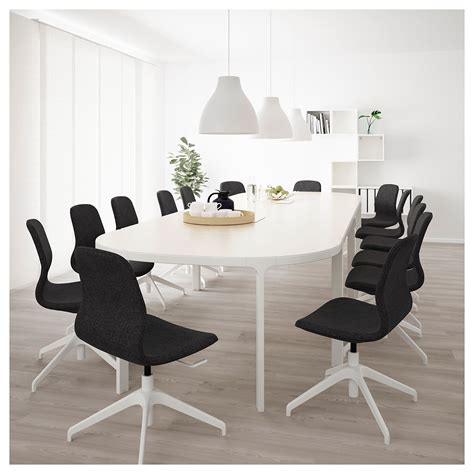 Adjustable table now has memory functions and is controllable via serial. IKEA - BEKANT, Conference table, white, , 10-year Limited ...