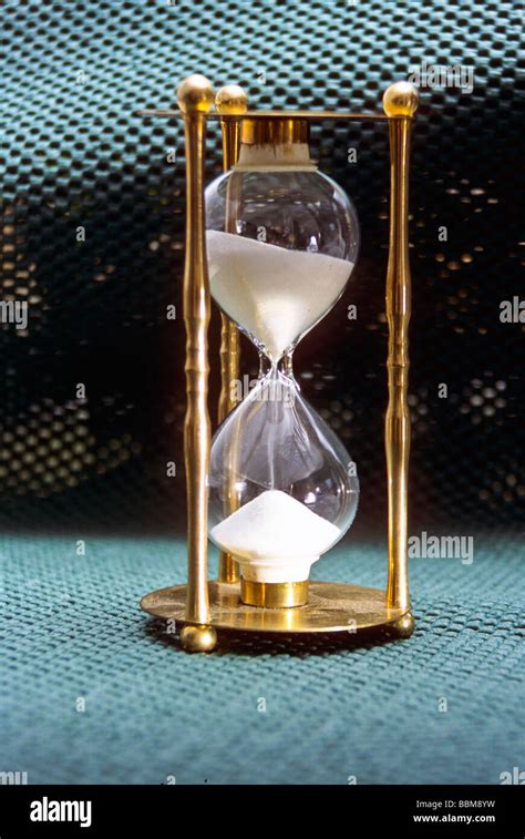 Hourglass Sand Time Clock Measure Antique Old Ancient Stock Photo