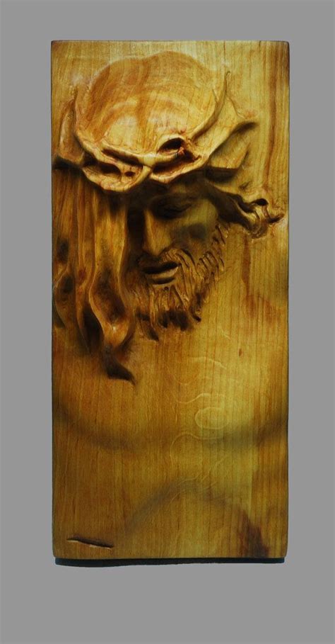 Religious Wood Carving Handmade Jesus Wall Hanging Plaque Etsy