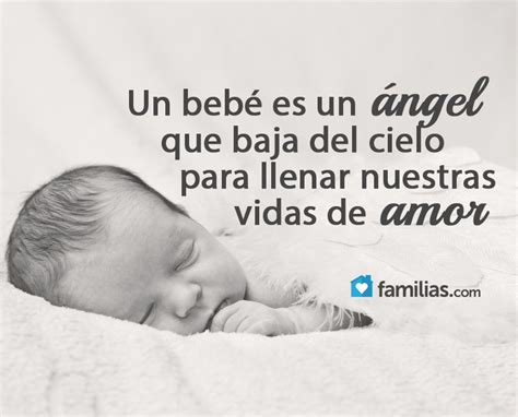 Un Bebé Es Un ángel De Amor Felicitaciones Por El Bebe Frases Para