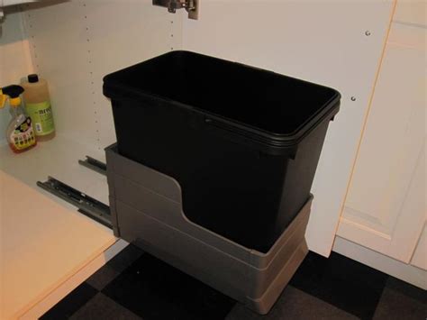 Ikea Kitchen Trash Pull Out | Trash can, Ikea kitchen, Trash