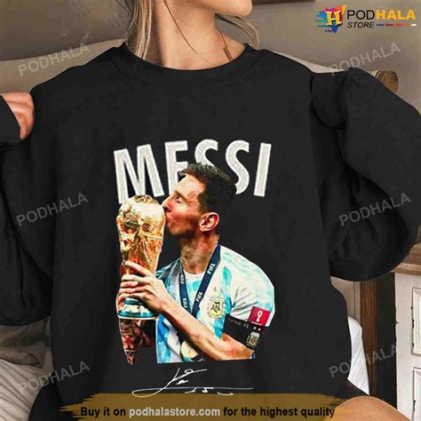 Argentina World Cup Shirt Winners 2022 Shirt Lionel Messi World Cup