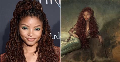 Fans Flood The Internet With Fan Arts Of Halle Bailey As New Ariel