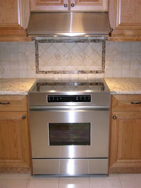 Quartz Countertop And Tiled Backsplash Kitchen Toronto